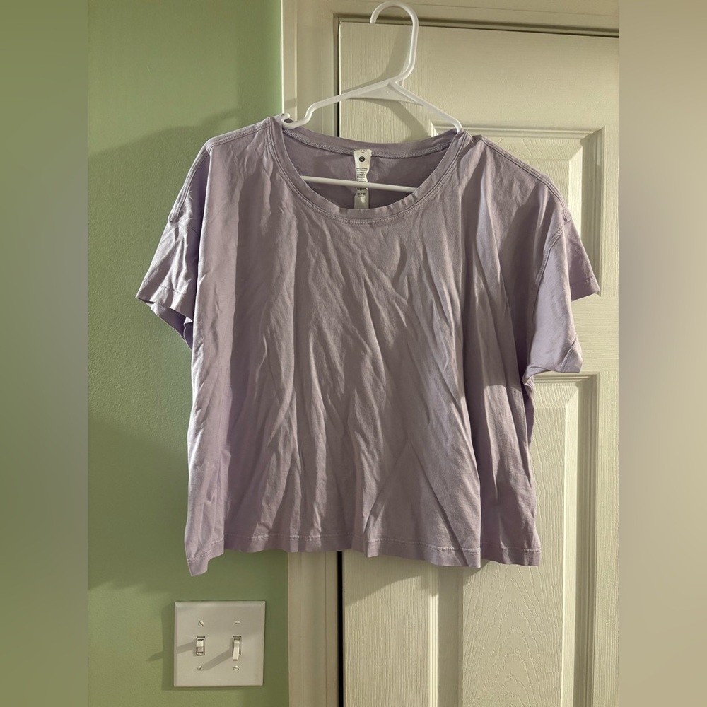 Lululemon Love Crop Shirt
